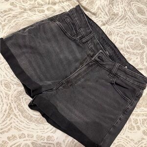 American eagle black shorts